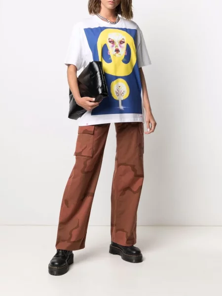 Tricou Charles Jeffrey Loverboy alb