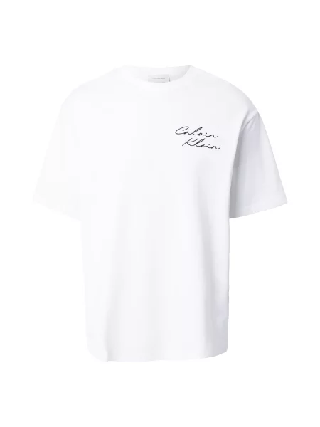 Calvin Klein Jeans Tricou alb