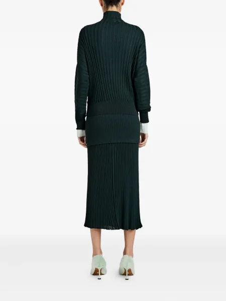 Midi-suknja Proenza Schouler iznad koljena zelena