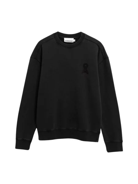 Bluza o kroju relaxed fit z czystej bawełny model ICONIC' Armedangels czarna