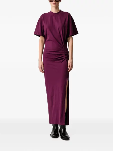 Rochie maxi Wrstbhvr cu volane violet