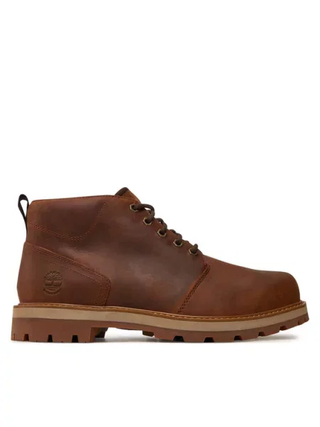 Timberland Kotníková obuv BRITTON ROAD MID CHUKKA WP hnědá