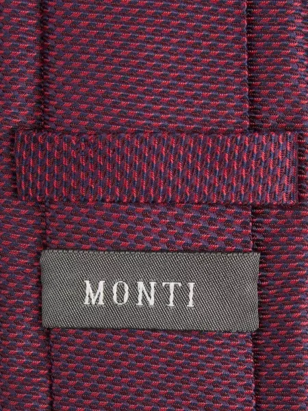 Krawat z czystego jedwabiu 7 cm Monti