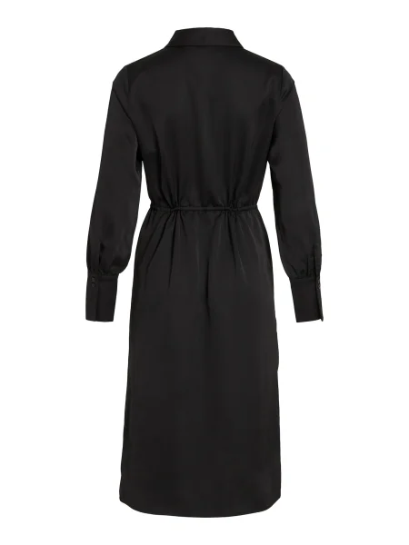 VILA Rochie tip bluză negru