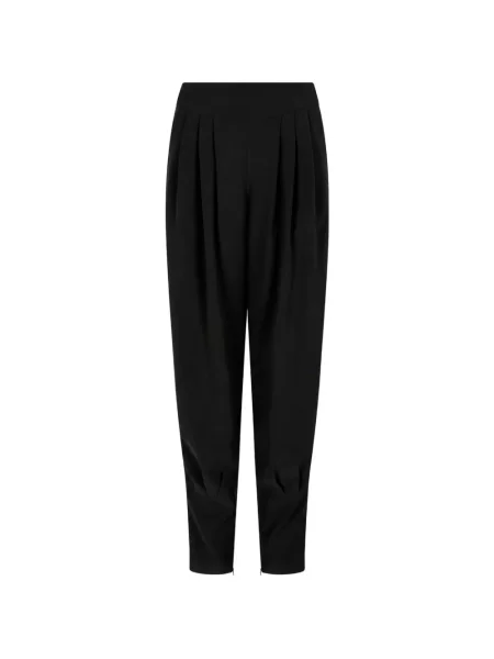 Pantaloni Giorgio Armani conici negru