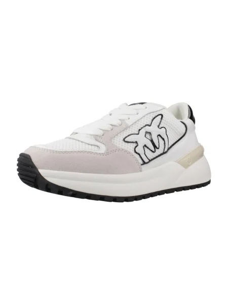 Sneakerși Pinko alb