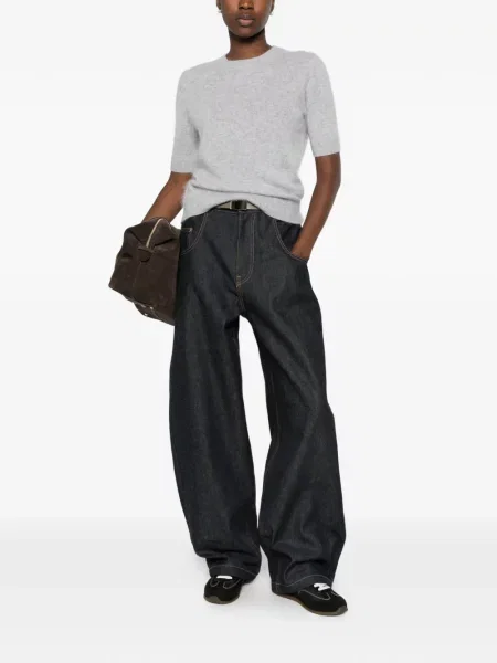 Scurt pulover Dorothee Schumacher gri