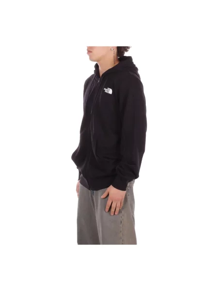 Bluza z kapturem The North Face Simple Dome Light Full Zip S czarna