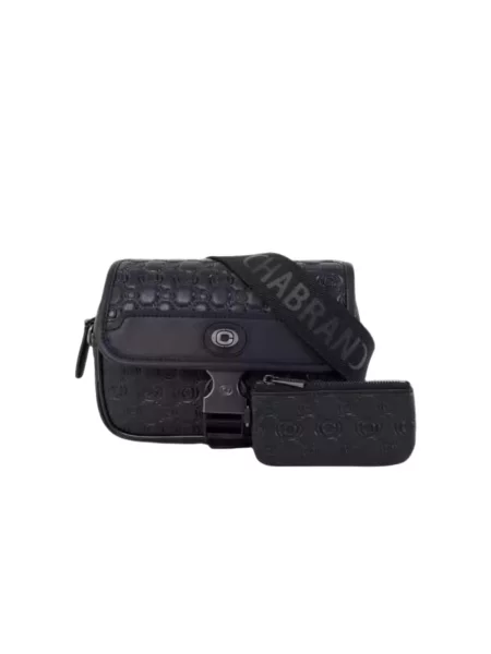 Chabrand Geantă de umăr Sacoche zippée RIFT Chabrand Noir' negru