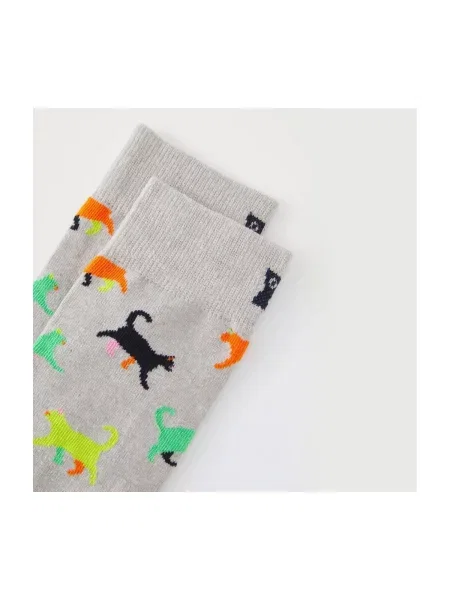 Șosete Happy Socks gri