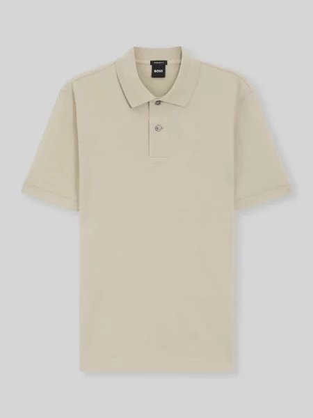 Hugo Koszulki Mężczyzna L Polo Shirt Boss beżowy