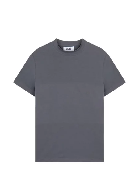 Tricou Gcds cu broderie gri