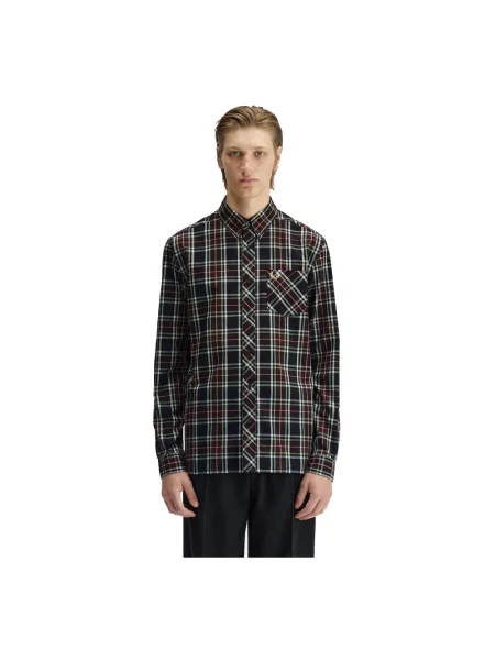 Koszula Fred Perry czarna