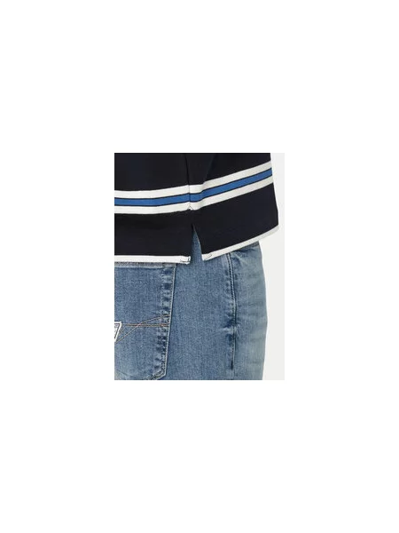 Guess T-shirt Classic Fit plava