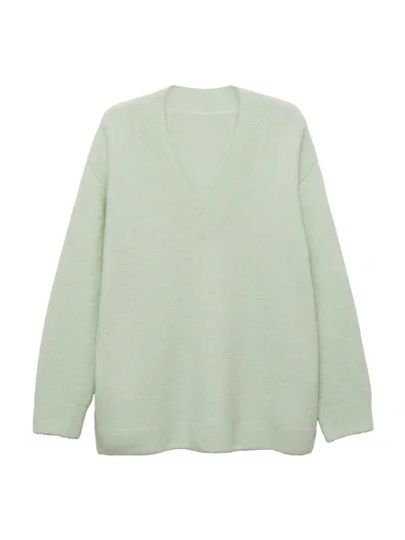 MANGO Pulover Molin pastel verde