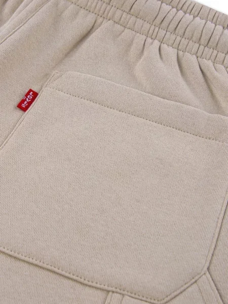 Levi's спортен панталон за деца с BAGGY CARPENTER SWEATPANT бежово