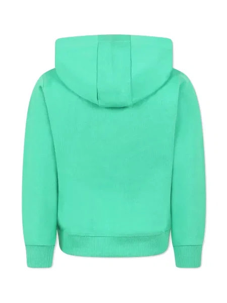 Bluza z kapturem dziecięca Hugo zielona