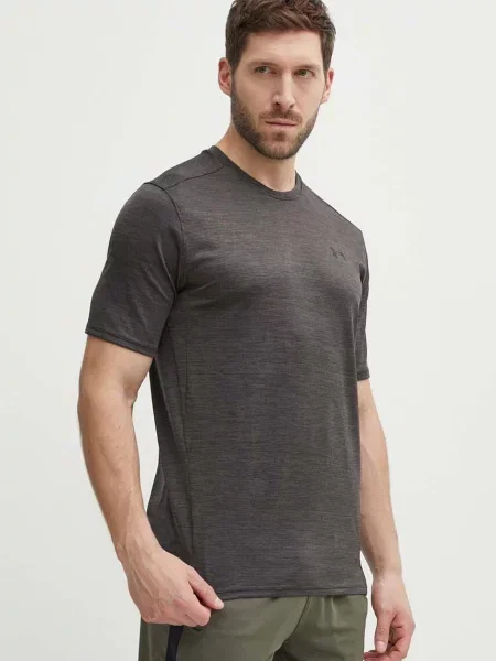 Under Armour tréninkové tričko Tech Vent šedé