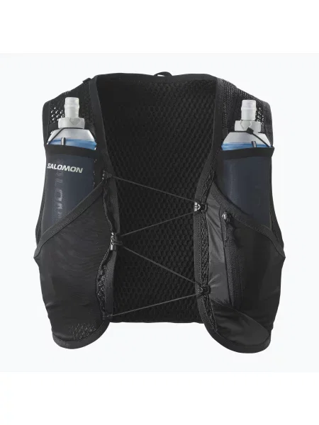 Běžecká vesta Salomon Active Skin 8 set black/metal černá