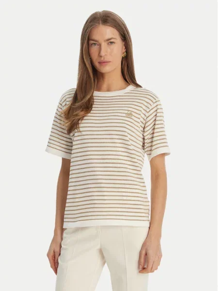 Luisa Spagnoli T-Shirt Cattolica beżowy