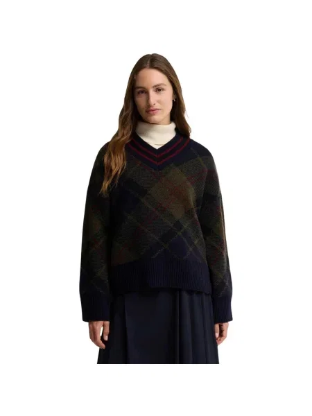 Pulover Barbour tricotate verde