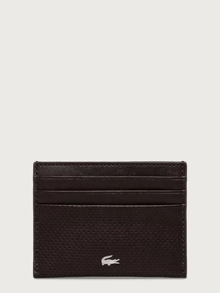 Кожаный ремень Lacoste с ремешками