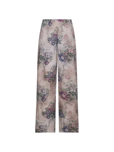 Pantaloni Pierre-louis Mascia cu model floral