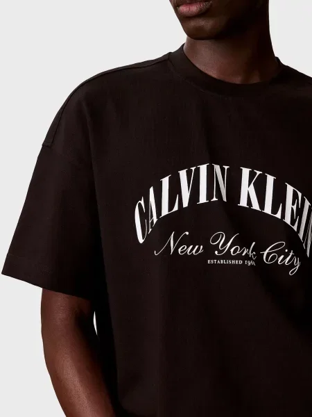 Футболка Calvin Klein Jeans чорна