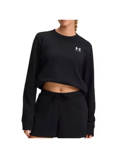 Bluza Under Armour Rival Terry Czarna biała