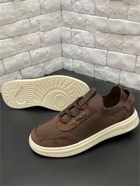 Детские кроссовки Jong Golf коричневые