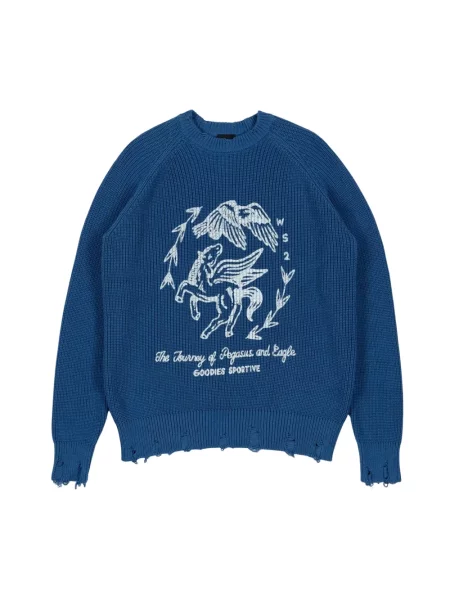 Sweter Goodies Sportive niebieski