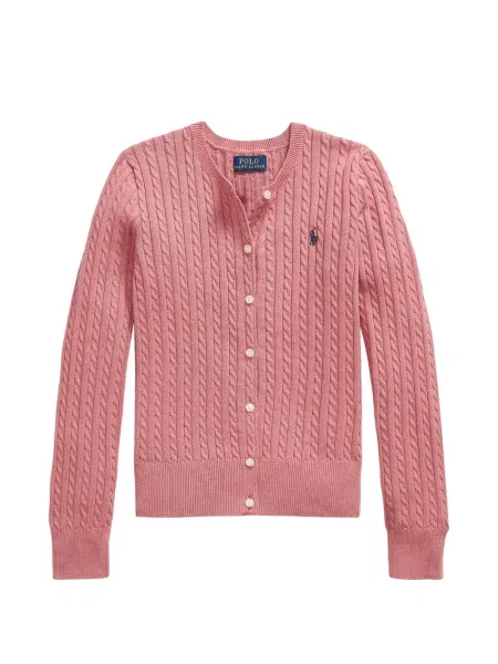 Kardigan dziecięcy Polo Ralph Lauren różowy