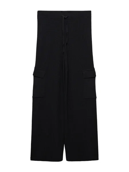 MANGO Pantaloni cu GLOVE' negru