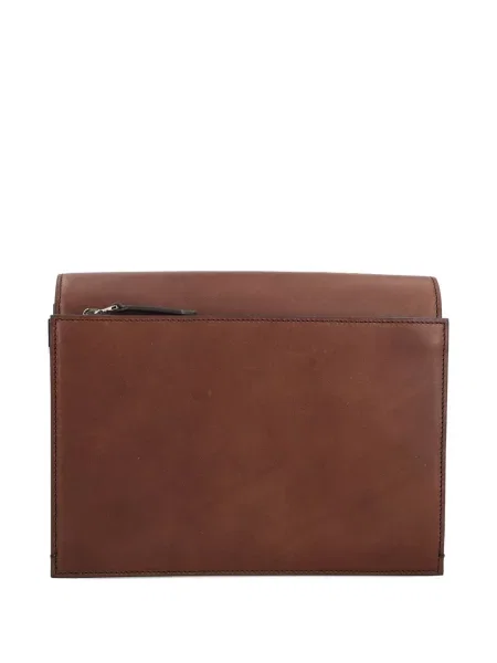 Geanta de piele Max Mara din piele maro
