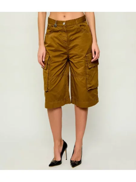 Pinko Pantaloni scurți ALBARETO | Relaxed fit maro