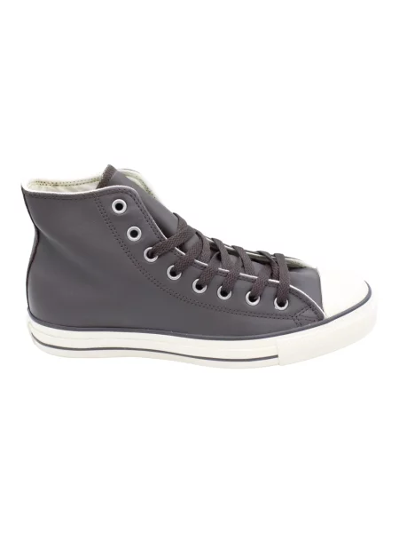 Sneakersy Converse skórzane brązowe