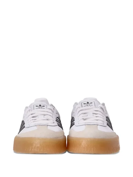 Кожени маратонки Adidas Originals бяло