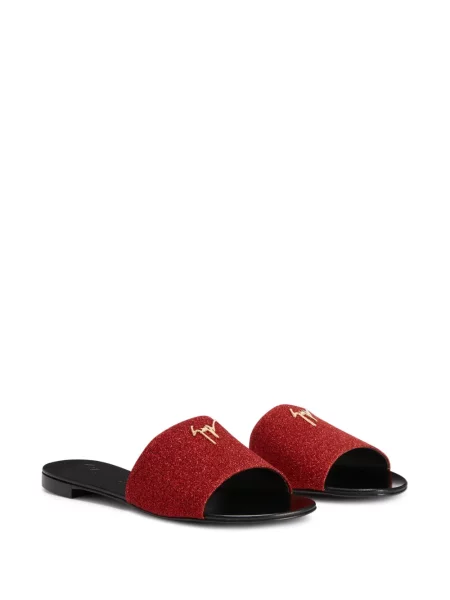 Sandale Giuseppe Zanotti fără toc roșu