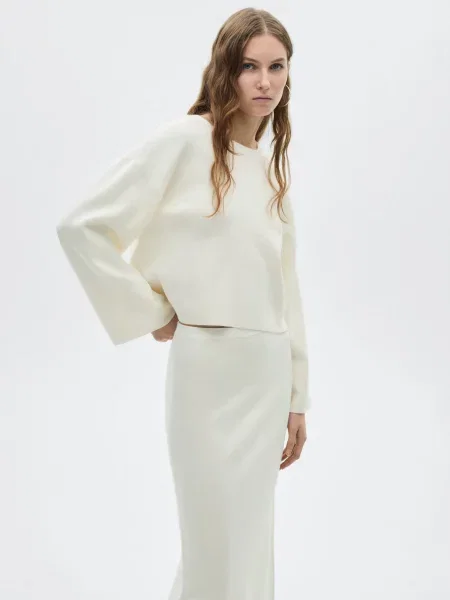 Светр MANGO бежевий