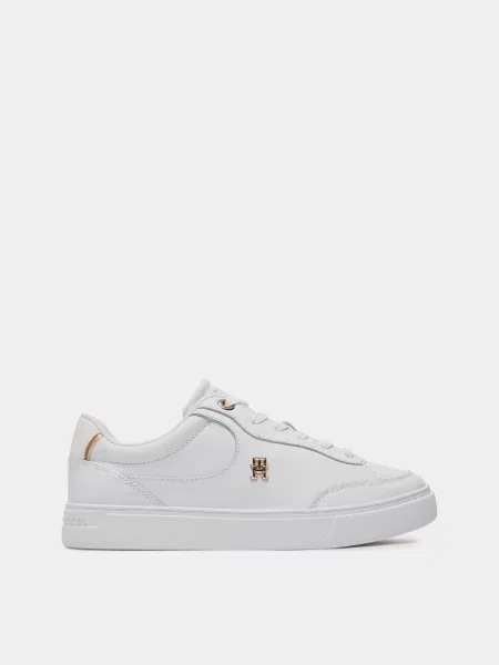 Кожаные ботинки Tommy Hilfiger белые
