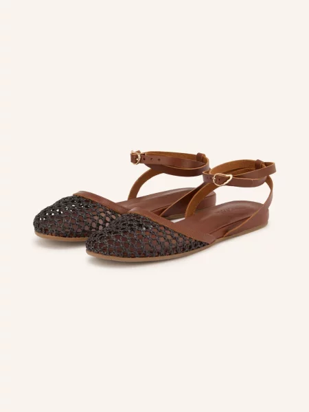 Ancient Greek Sandals Sandály Filothea tmavě hnědá
