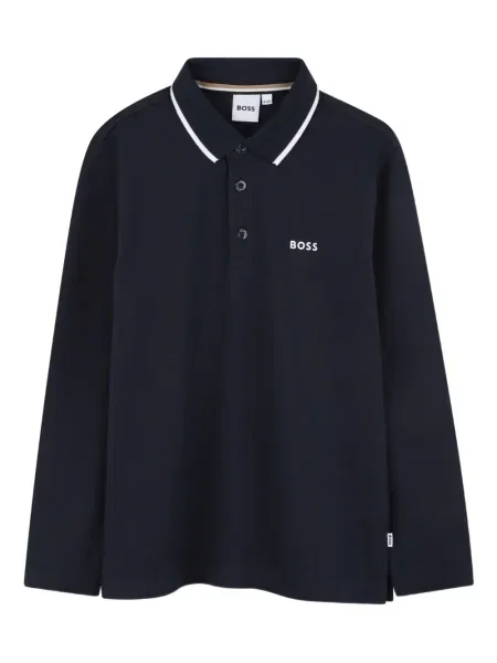 Koszulka polo dziecięca Bosswear niebieska