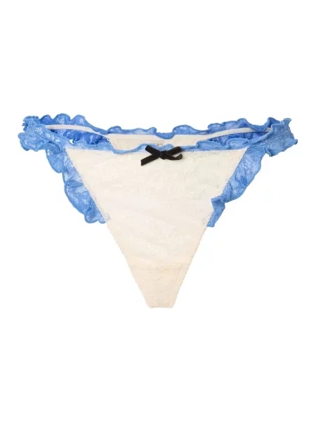 WILD LOVERS Tanga HELGA crem / safir