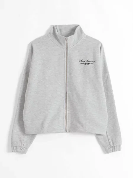 Aim'n Mikina světle šedá