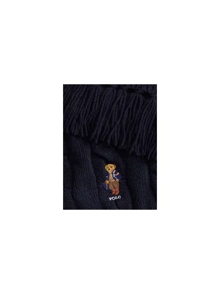 Šál Polo Ralph Lauren Tmavomodrá modrá