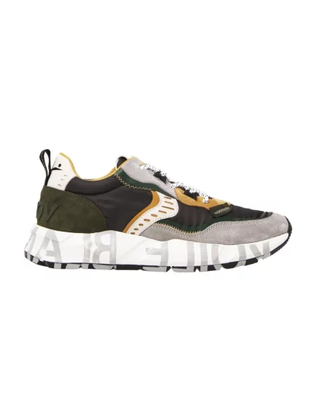 Sneakersy Voile Blanche skórzane szare