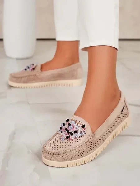 Prolamované mokasíny Resti