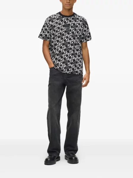 Tricou Karl Lagerfeld Jeans negru
