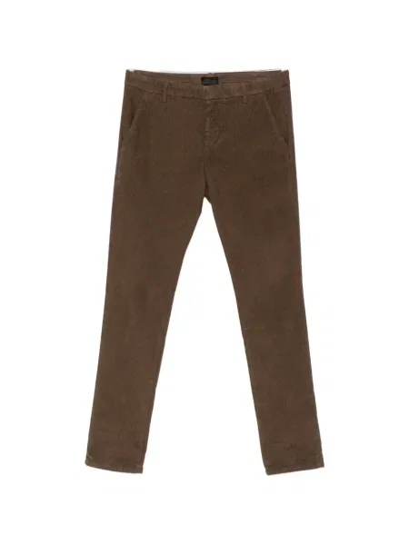 Pantaloni Dondup de catifea cord maro