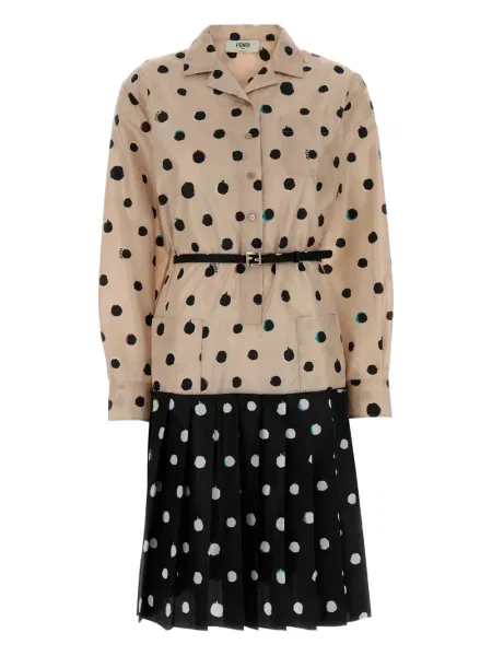 Rochie Fendi cu buline de costum